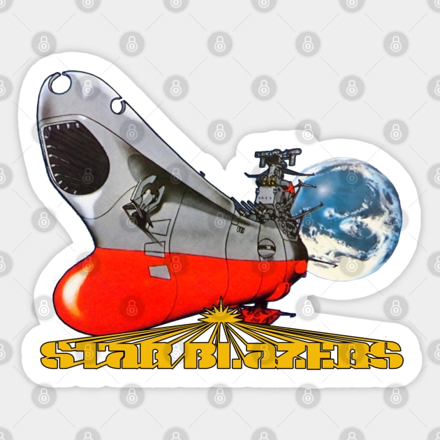 Star Blazers Sticker by Pop Fan Shop